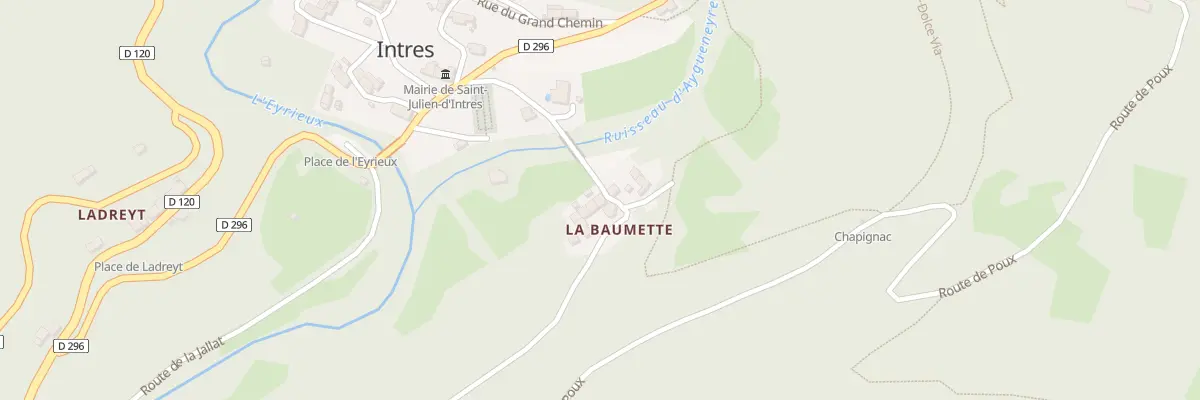 Plan du 5088 La Beaumette à Saint-Julien-d’Intres