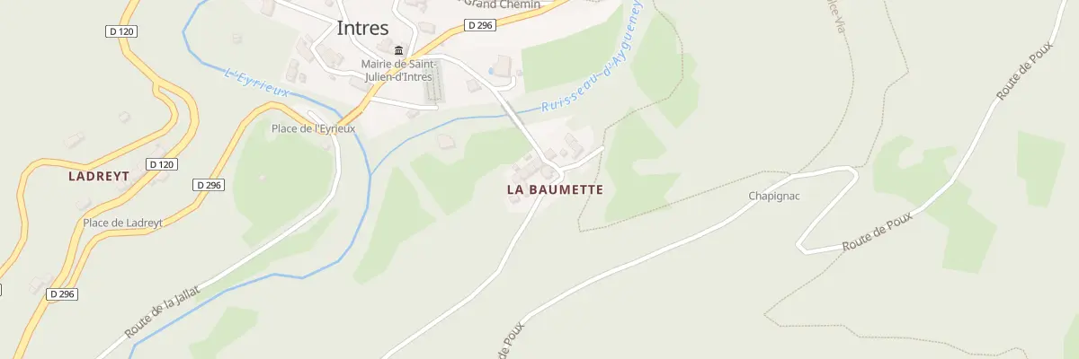 Plan du 5086 La Beaumette à Saint-Julien-d’Intres