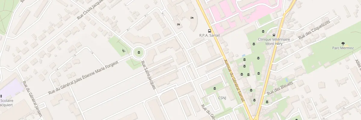 Plan du 7 Rue des Anciens d’AFN à Châlons-en-Champagne