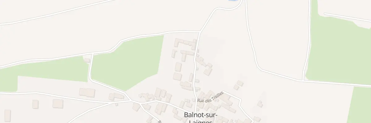 Plan du 7 Rue du Vieux Chateau à Balnot-sur-Laignes