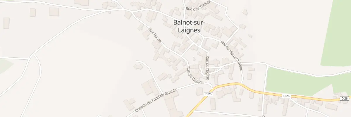 Plan du 4 Rle des Jardiniers à Balnot-sur-Laignes
