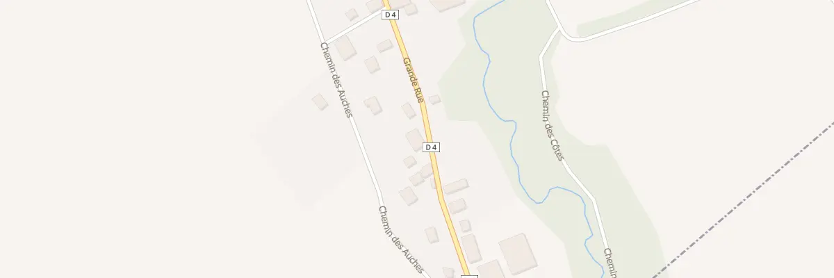 Plan du 40 Gr Grande Rue à Coupetz