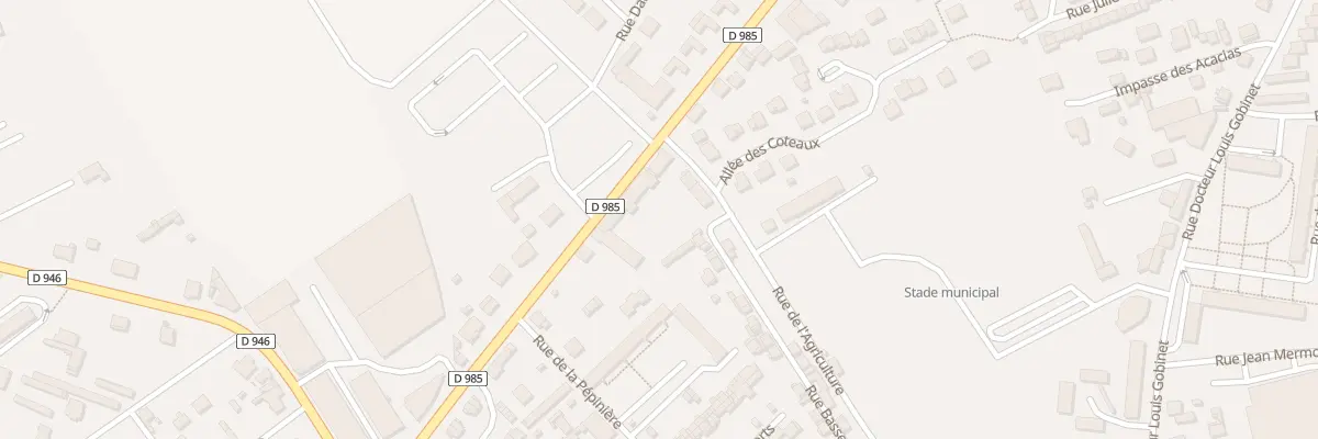 Plan du 29 Rue de l’Agriculture à Rethel