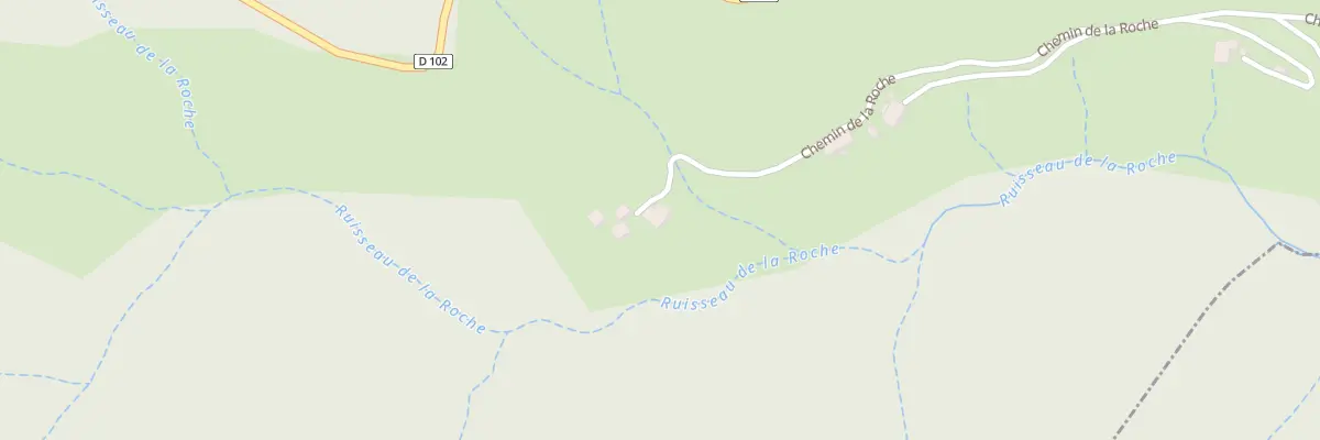Plan du 855 Che de la Roche à Mézilhac