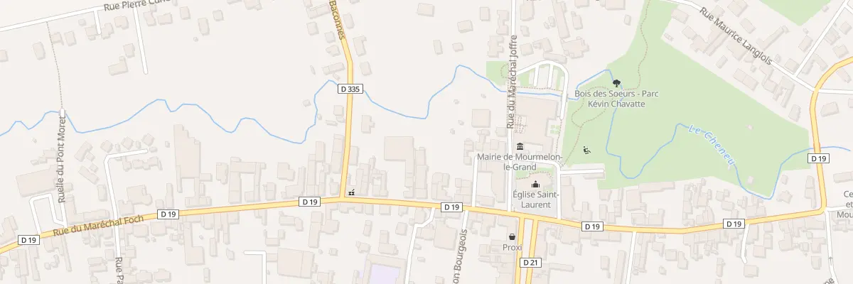 Plan du 14 Rue du Maréchal Foch à Mourmelon-le-Grand