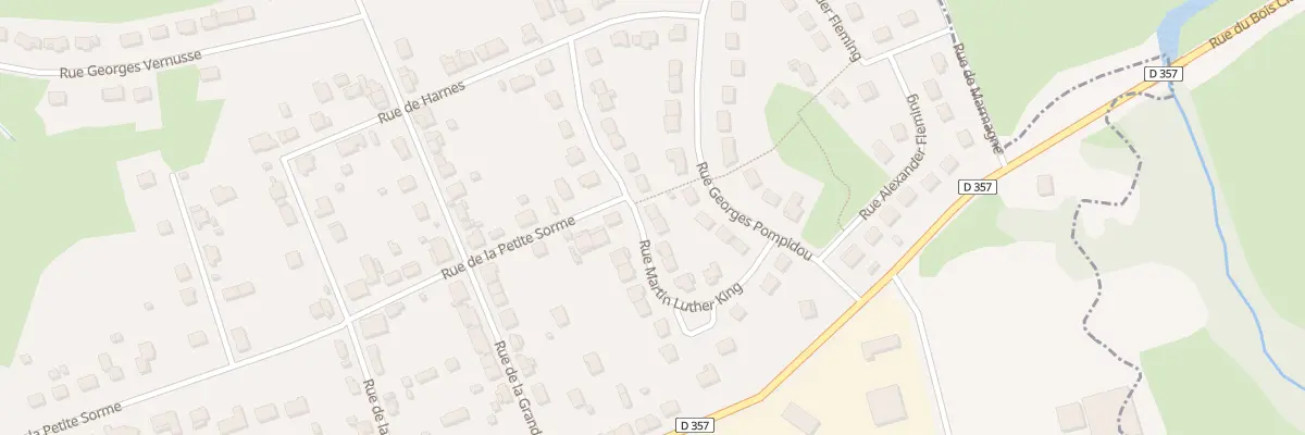 Plan du 12 Rue Martin Luther King à Montceau-les-Mines