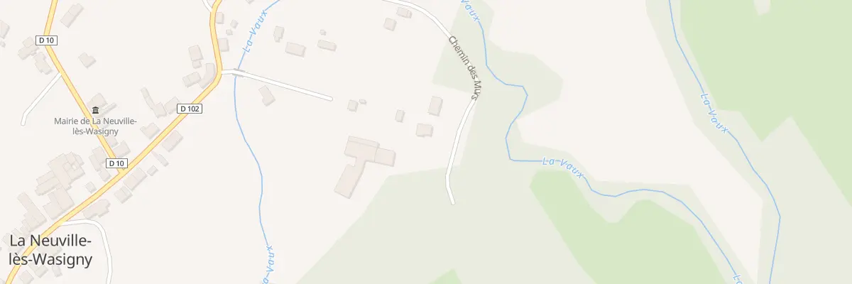Plan du 5070D Le Chateau à La Neuville-lès-Wasigny