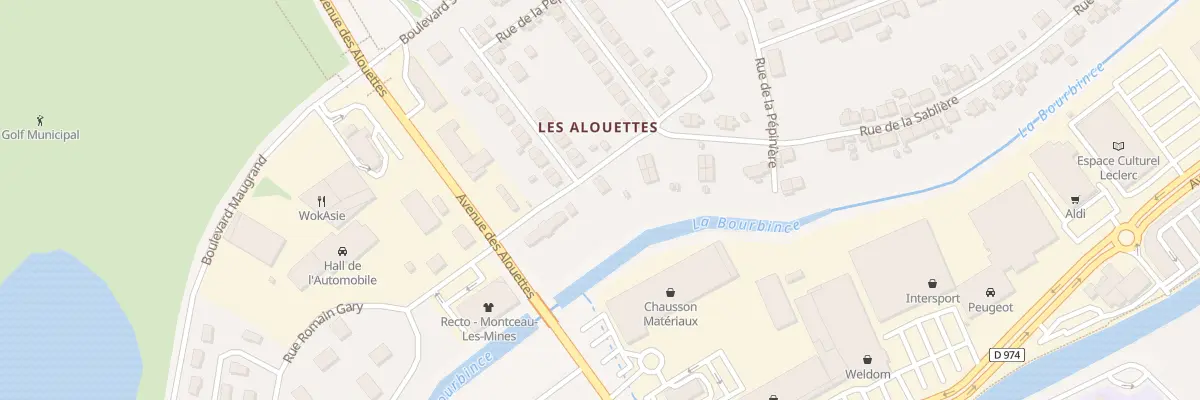 Plan du 21 Rue des Bains à Montceau-les-Mines