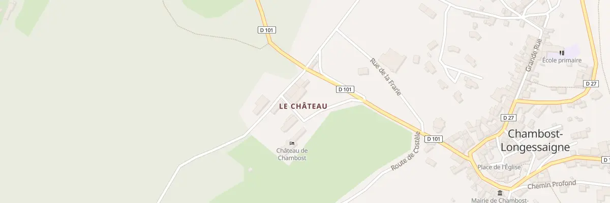 Plan du 203 Rte de Panissieres à Chambost-Longessaigne