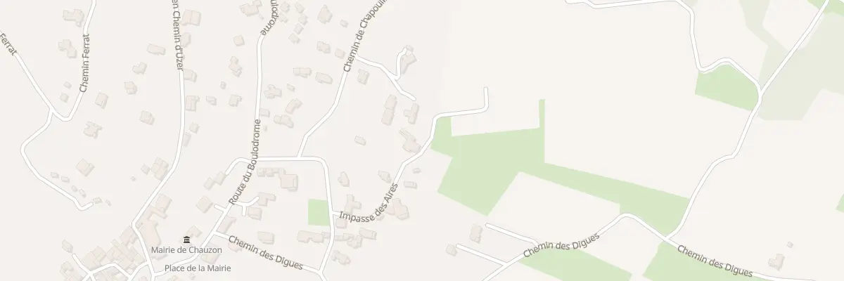 Plan du 115 Imp des Aires à Chauzon