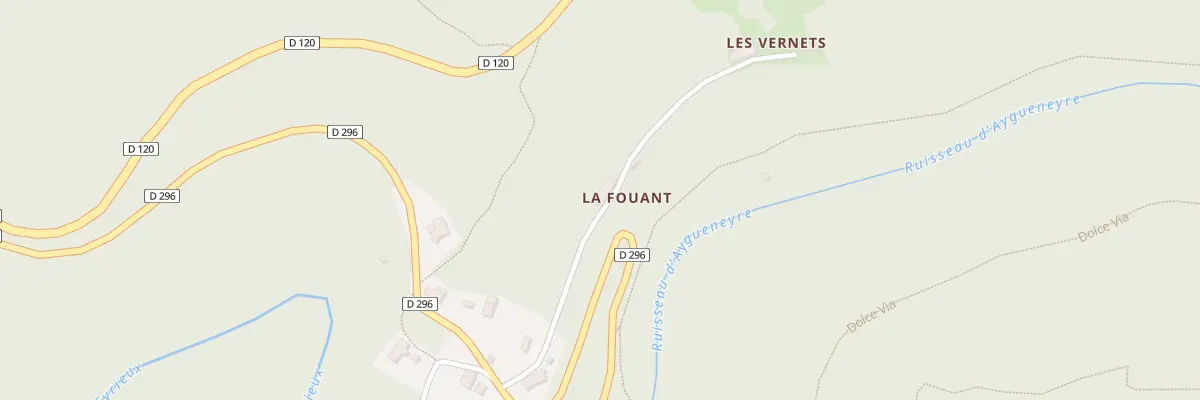 Plan du 5113 La Fouan à Saint-Julien-d’Intres