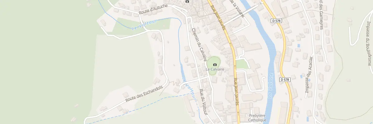 Plan du 13B Rue du Voltour à Vals-les-Bains