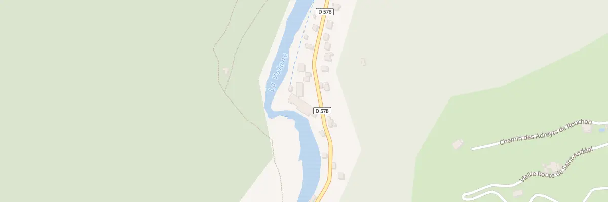 Plan du 73 Fg d’Antraigues à Vals-les-Bains