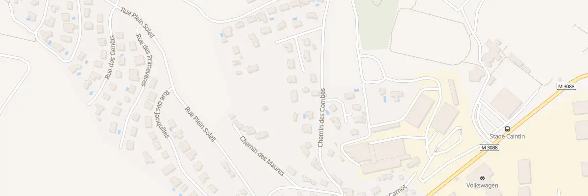 Plan du 17 Rue du Puits des Combes à La Ricamarie
