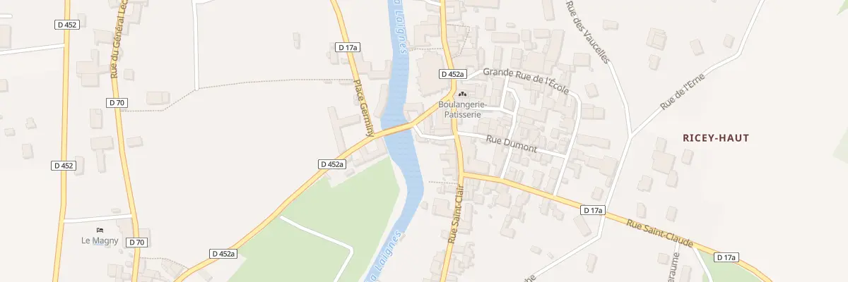 Plan du 13 Pl de l’Eglise de Ricey Haut aux Riceys