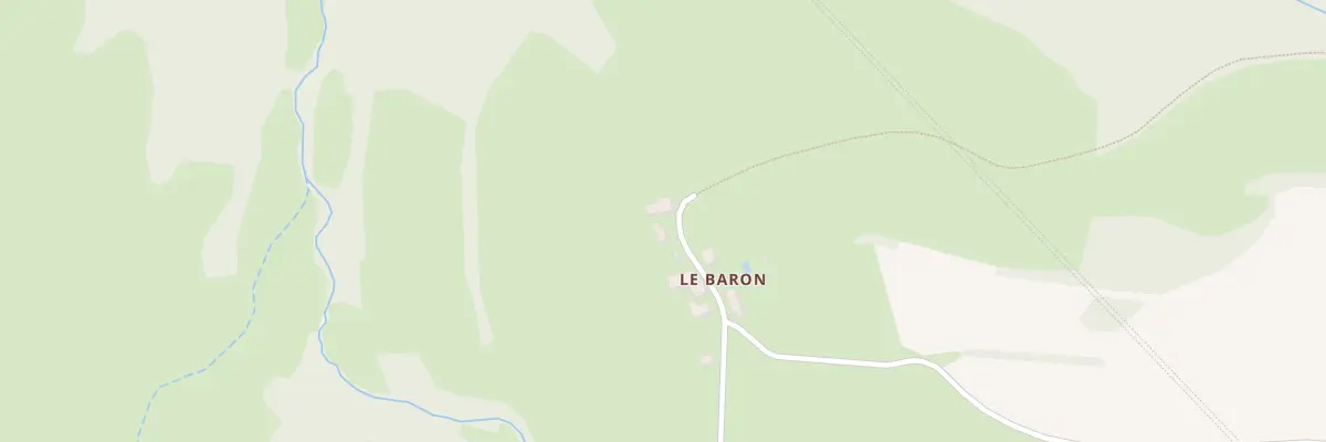 Plan du 483 Che du Baron aux Sauvages