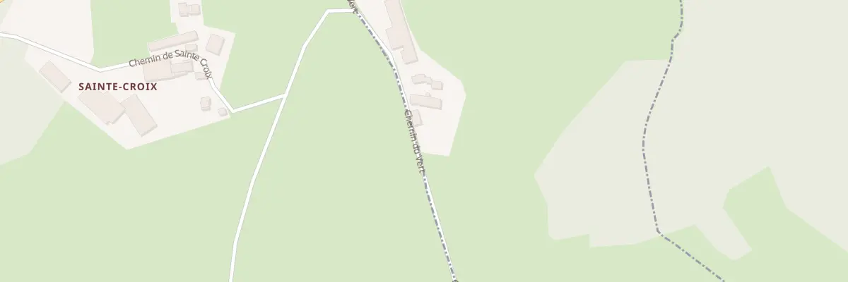 Plan du 490 Che du Vert à Saint-Romain-les-Atheux