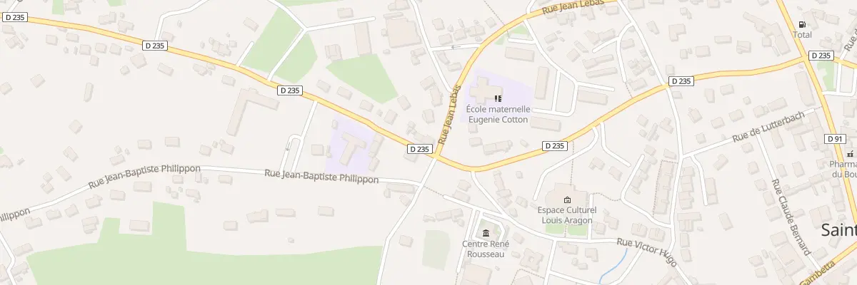 Plan du 4 Av Jean Jaurès à Saint-Vallier