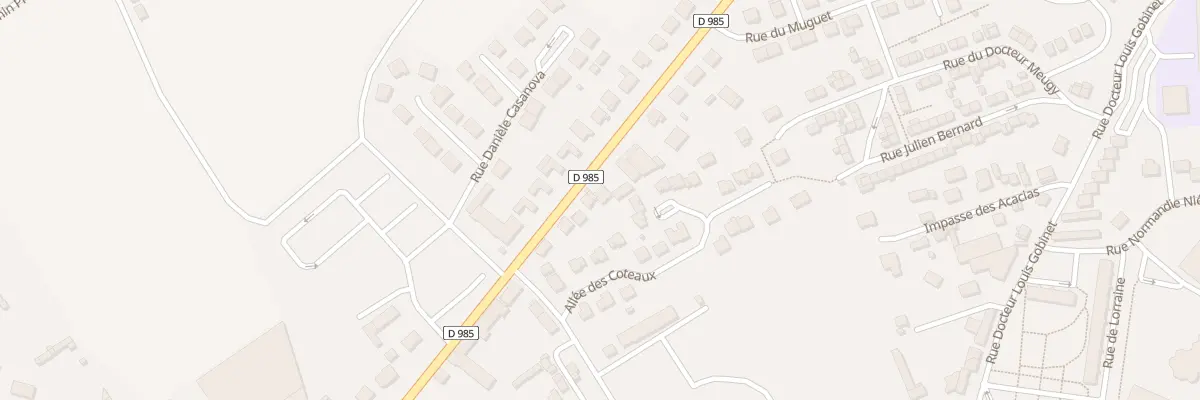 Plan du 12 Av General de Gaulle à Rethel