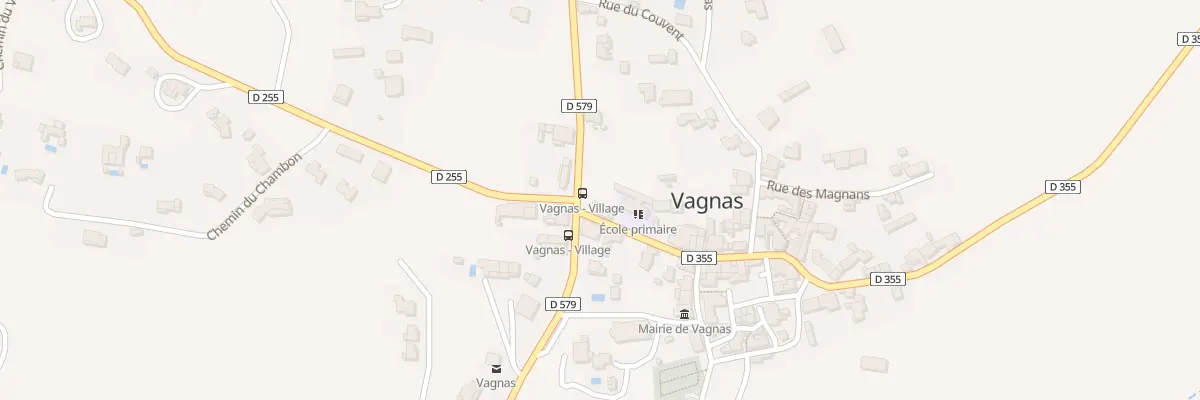 Plan du 1 Rue de l’École à Vagnas
