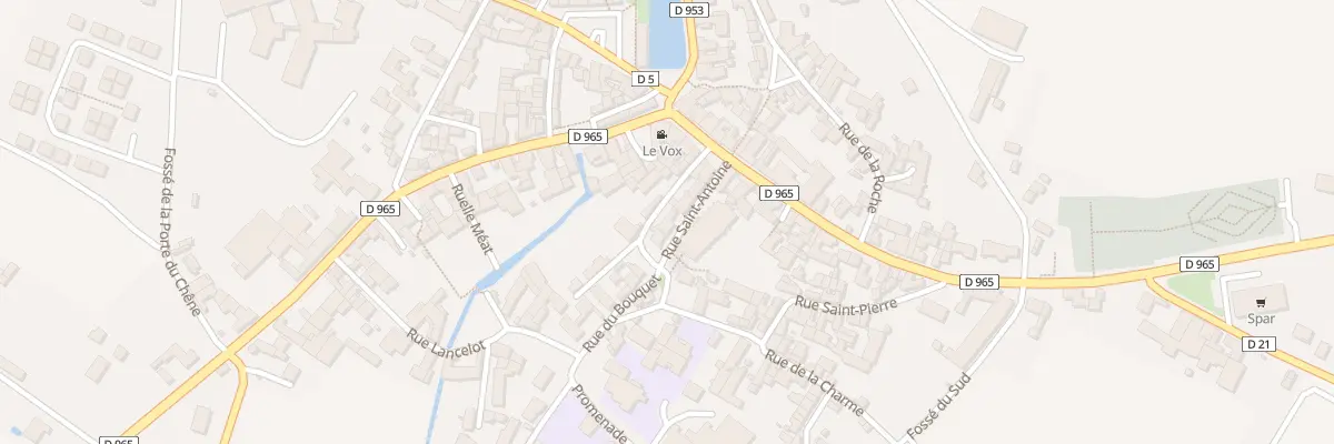 Plan du 5009 Rue St Antoine à Laignes