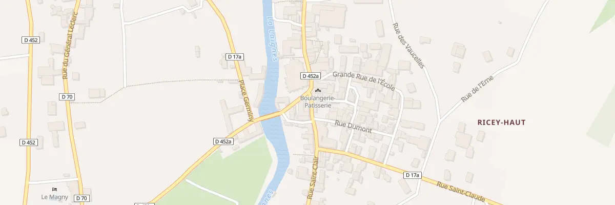 Plan du 7 Pl de l’Eglise de Ricey Haut aux Riceys