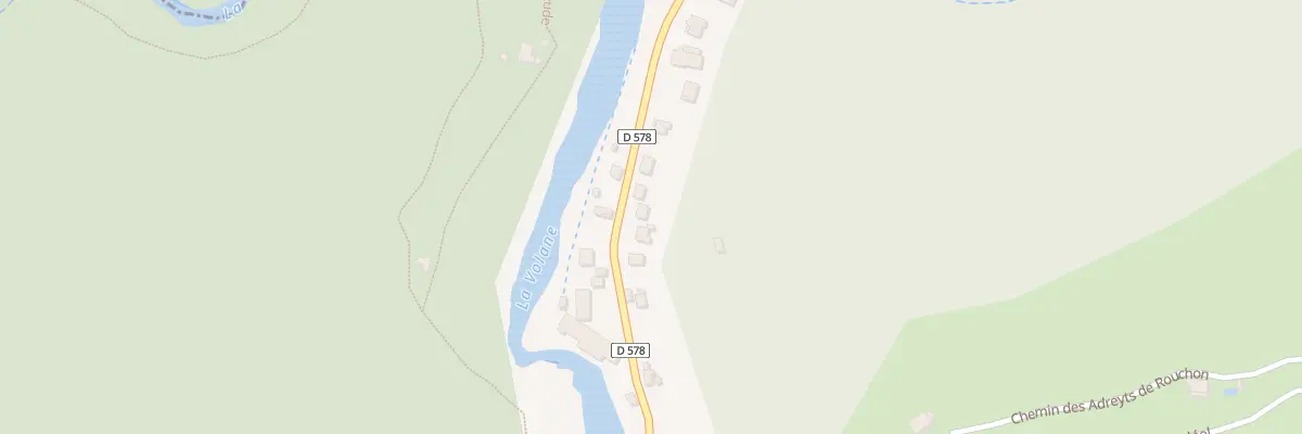 Plan du 124 Fg d’Antraigues à Vals-les-Bains
