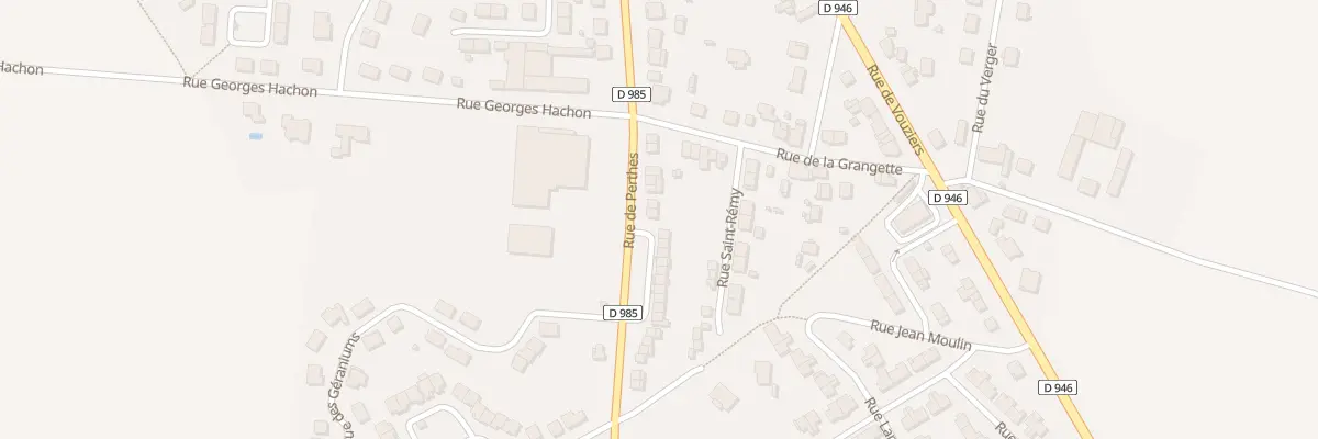 Plan du 365 Rue de Perthes à Sault-lès-Rethel