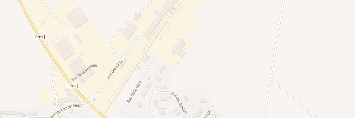 Plan du 8 Rue de la Gare à Laignes