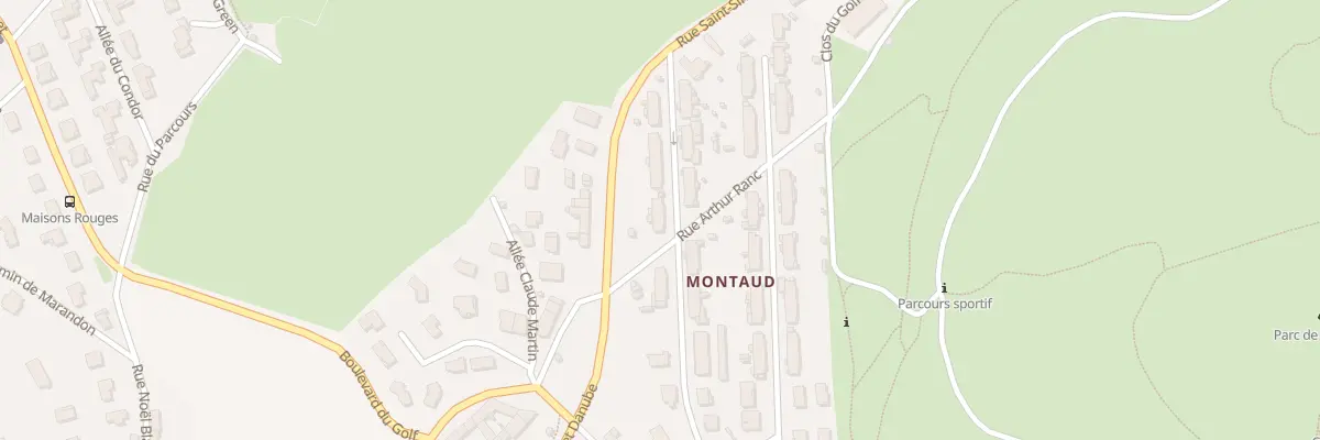Plan du 27 Rue Christophe Thivrier à Saint-Étienne
