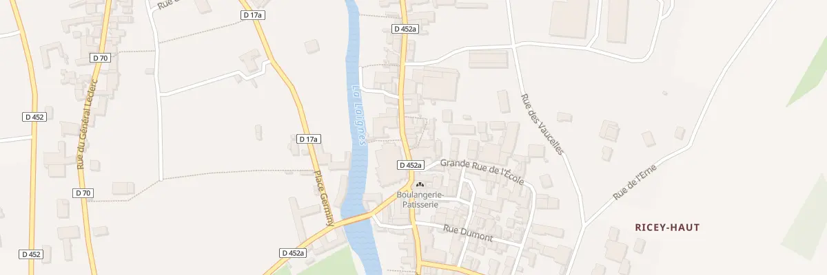 Plan du 146 Rue du Général de Gaulle aux Riceys