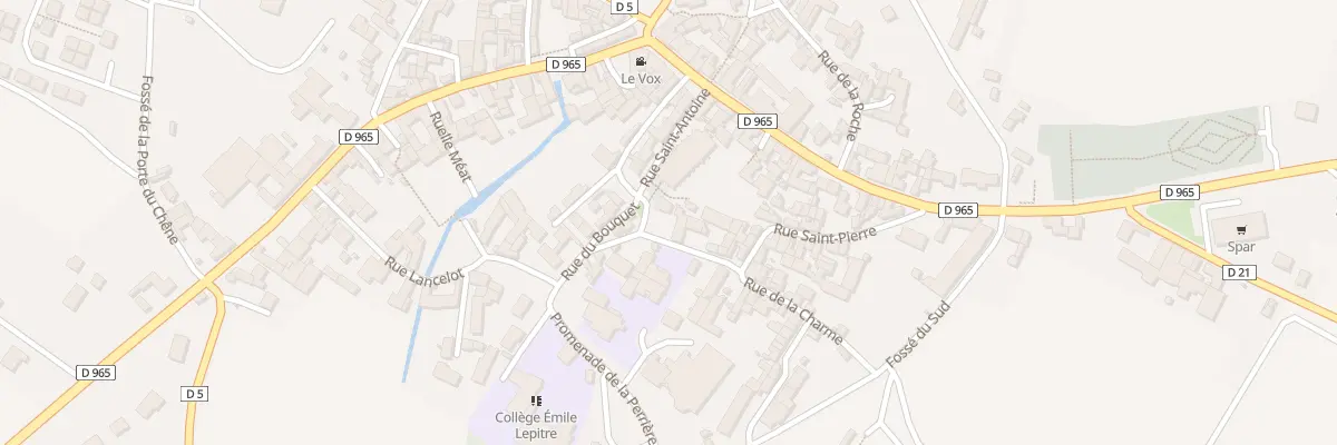 Plan du 1 Rue de l’Amandier à Laignes