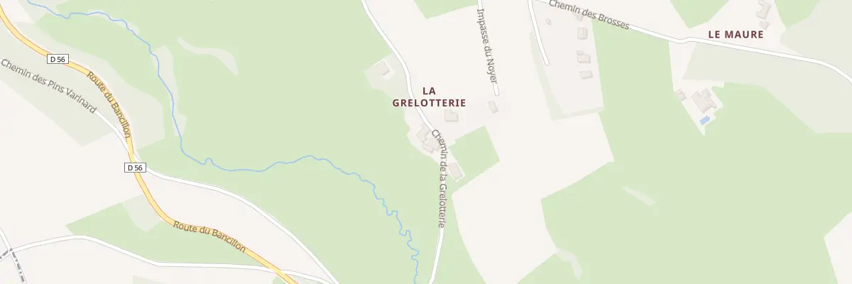 Plan du 5018 La Grelotterie à Ronno