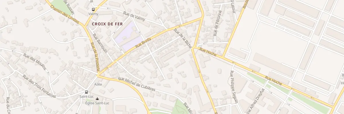 Plan du 57 Rue de la Biche à Nîmes