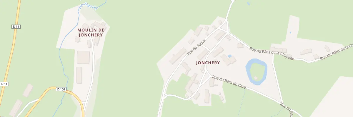 Plan du 5039 Hameau de Jonchery à Diancey