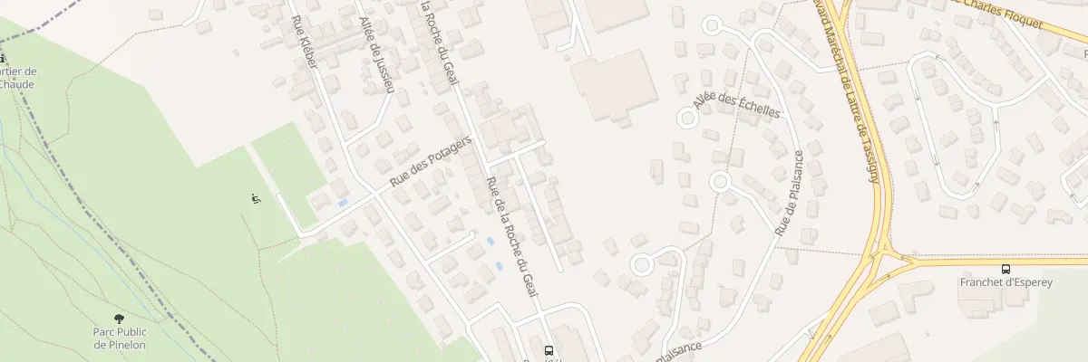 Plan du 11 Imp de la Roche du Geai à Saint-Étienne