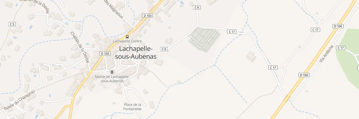 Plan du 72 Che de Lafarge à Lachapelle-sous-Aubenas