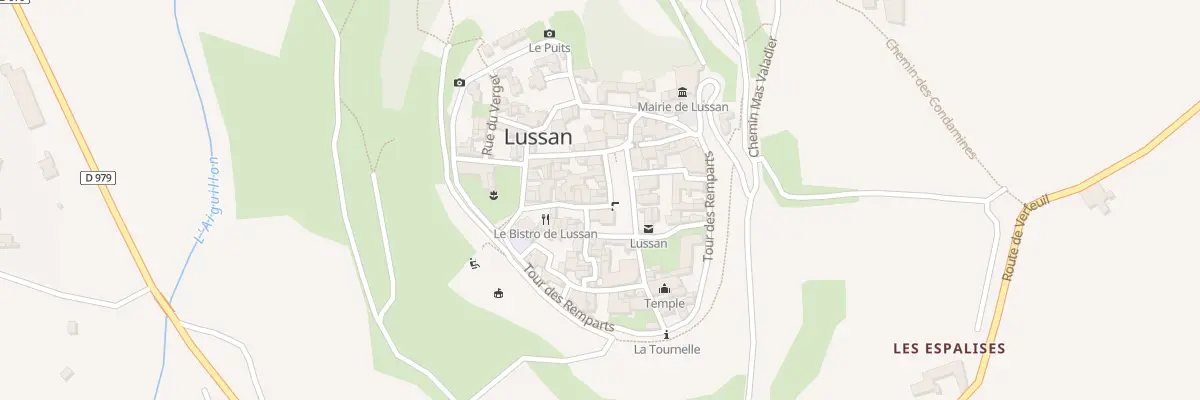 Plan du 5031 Pl des Marronniers à Lussan