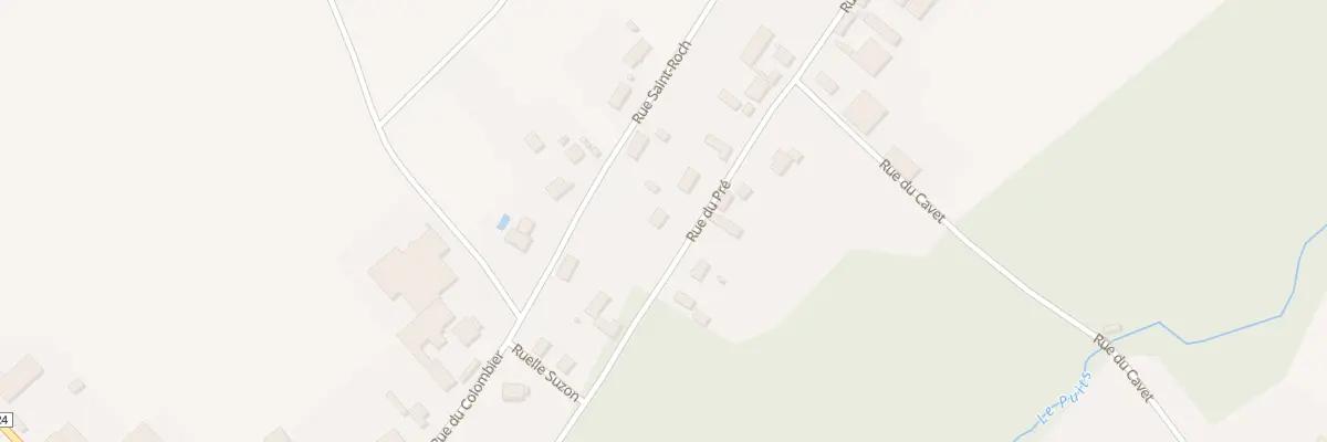 Plan du 77A Le Village à Dampierre