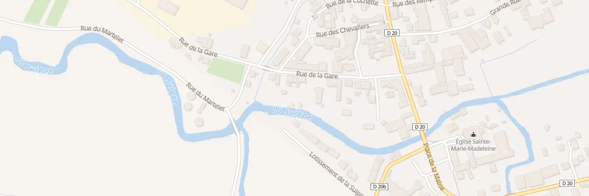 Plan du 19 Rue de la Gare à Bétheniville