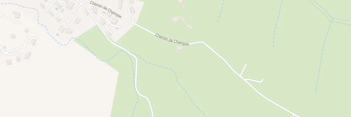 Plan du 320 Che de Champie à Pradons