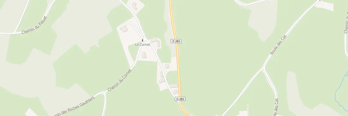 Plan du 5124 Les Bieres à Saint-Racho