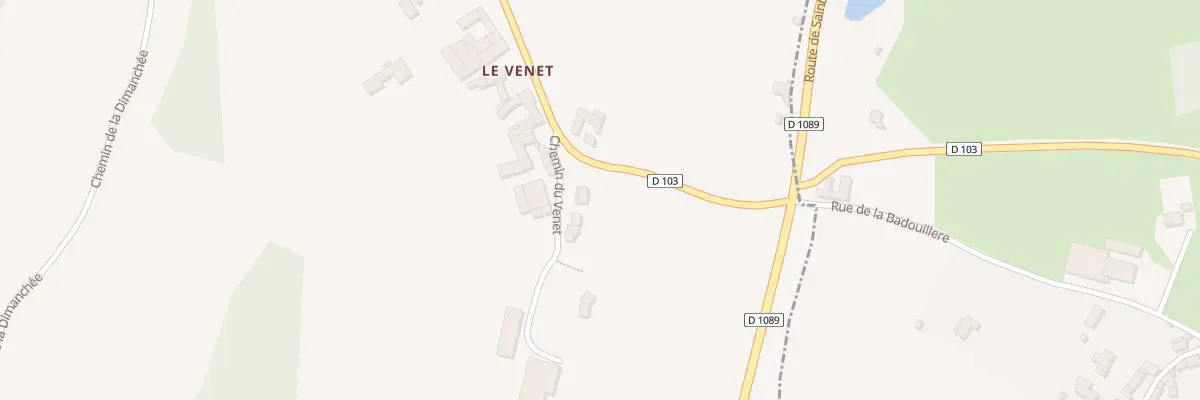 Plan du 57 Che du Venet à Maringes