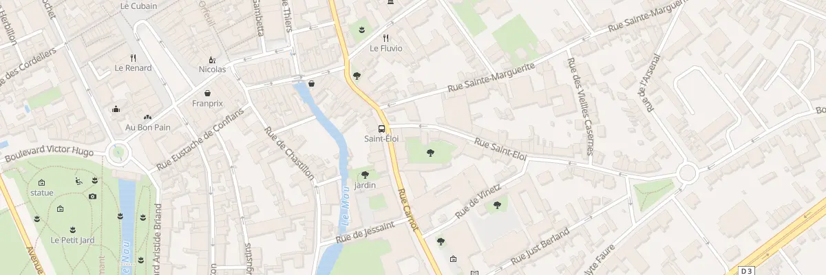 Plan du 2 Rue Saint-Eloi à Châlons-en-Champagne