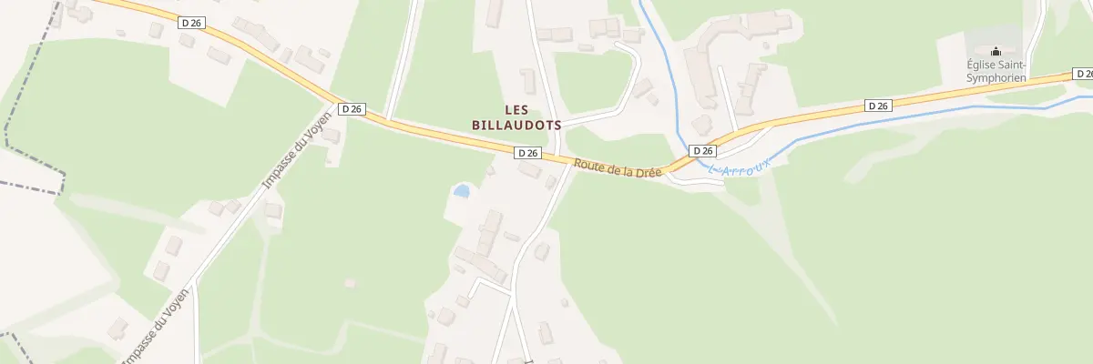 Plan du 2 Che du Bois de Mien à Igornay