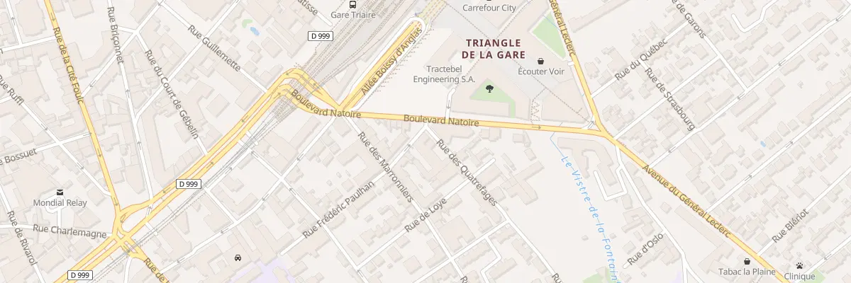 Plan du 1 Rue Frédéric Paulhan à Nîmes