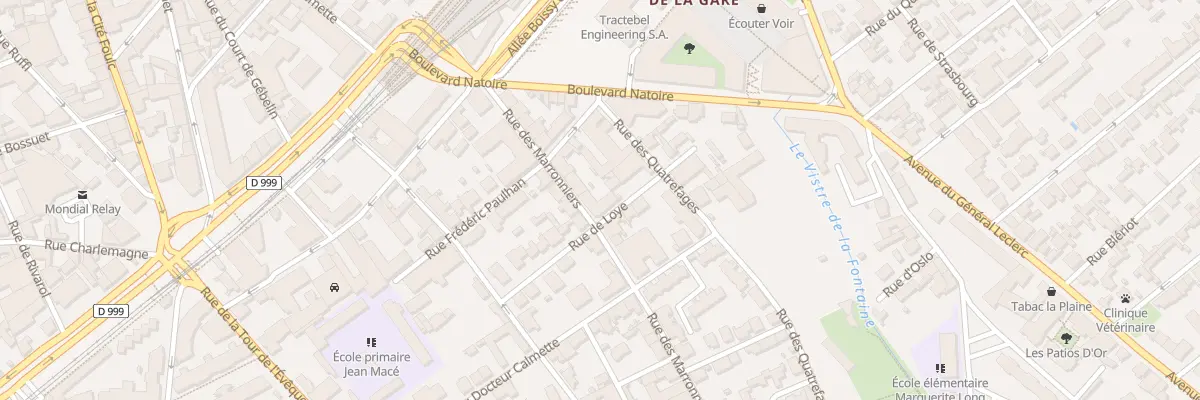 Plan du 17 Rue des Marronniers à Nîmes