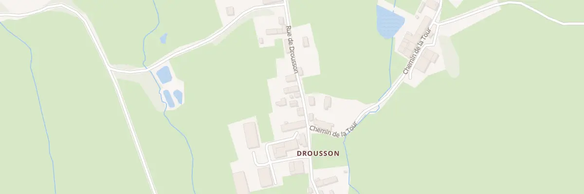 Plan du 22 Rue de Drousson à Curgy