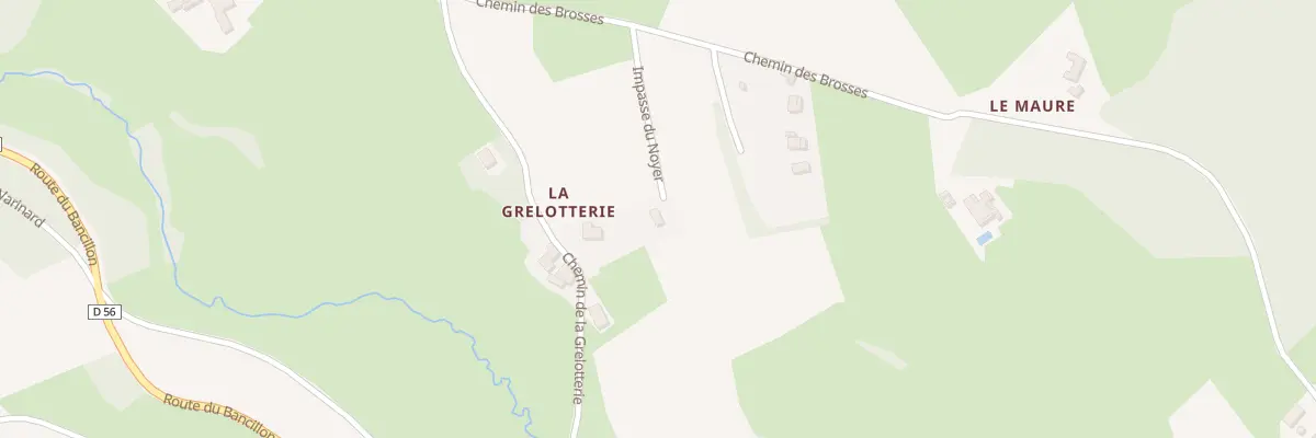 Plan du 5019 La Grelotterie à Ronno