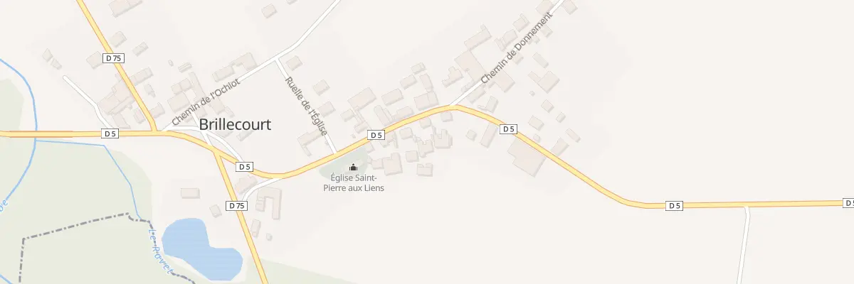Plan du 31 Rue Principale à Brillecourt